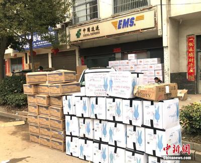 中國最大無紡布制品基地 快遞站加緊郵寄醫療物資 無紡布